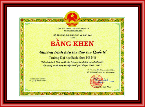 in bằng khen