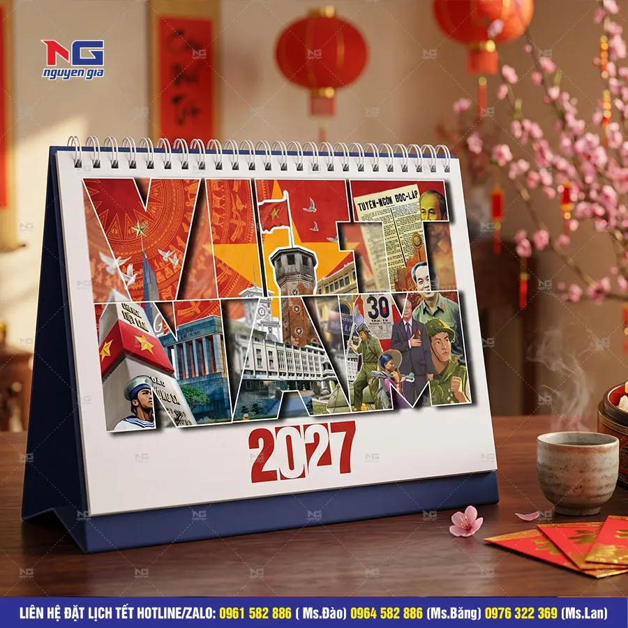 Lịch để bàn 2027