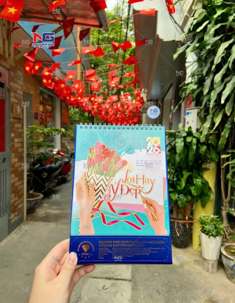 mẫu lịch bàn công ty