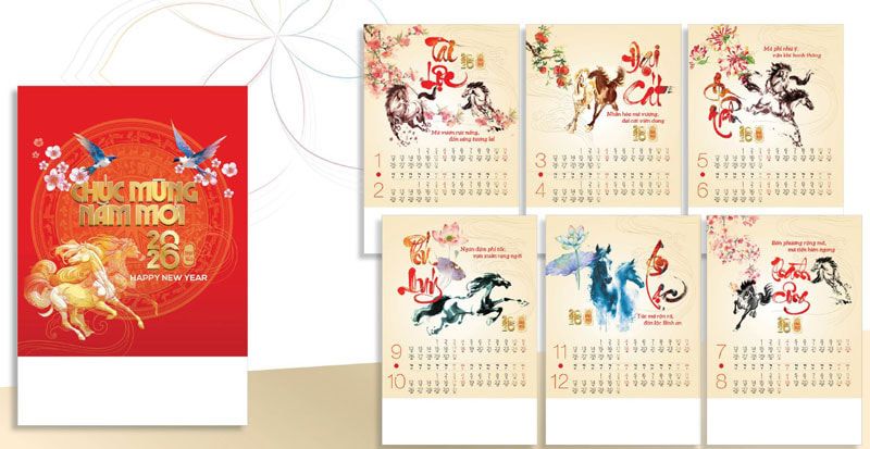 mẫu lịch treo tường BS 09 mẫu lịch treo tường BS 02