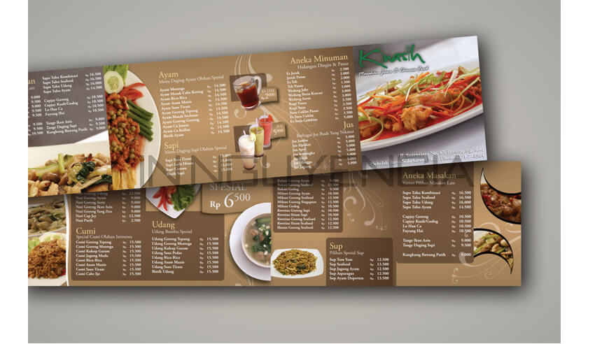 in menu