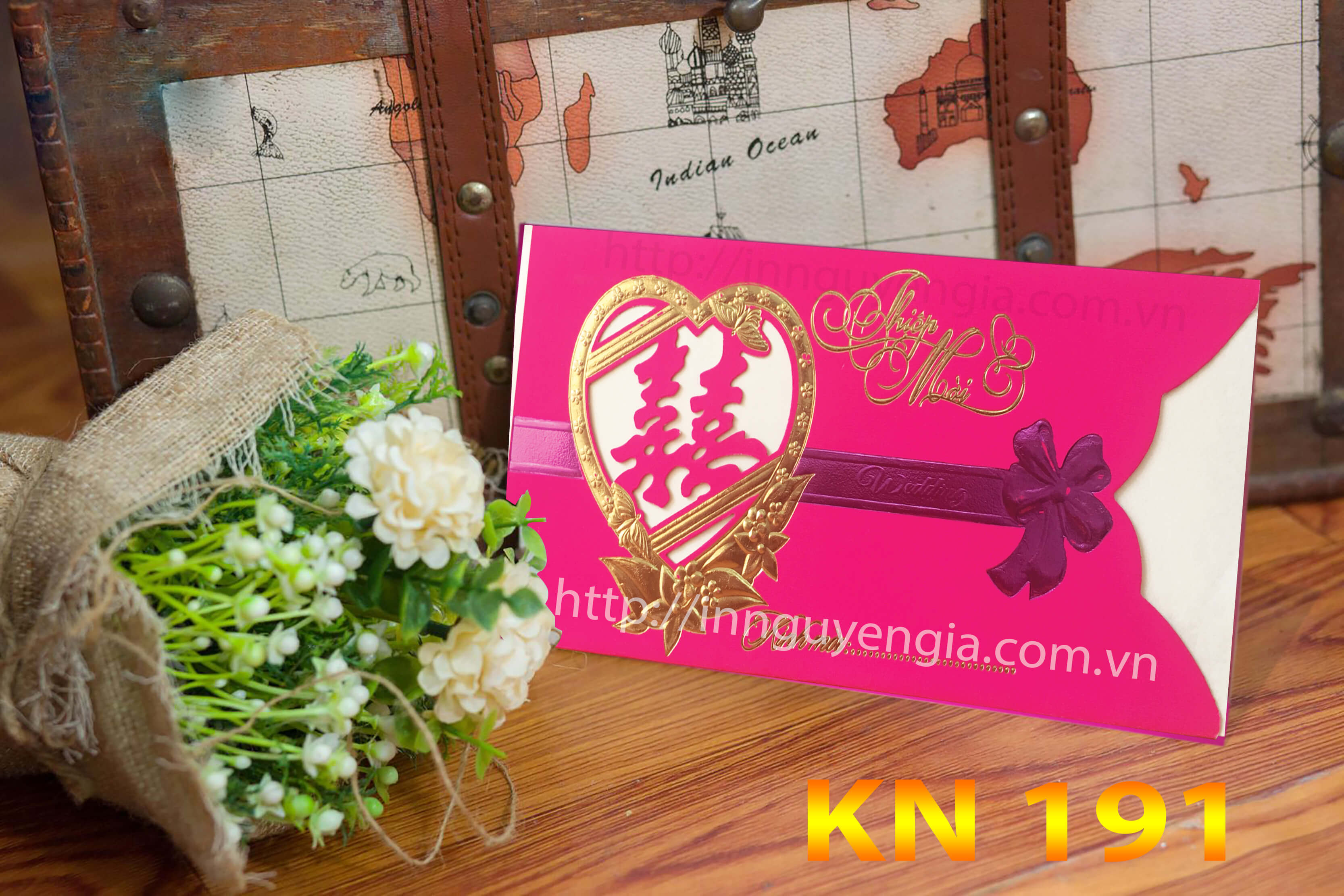 In thiệp cưới đẹp giá rẻ - Báo giá in thiệp cưới tại quận Thanh Xuân