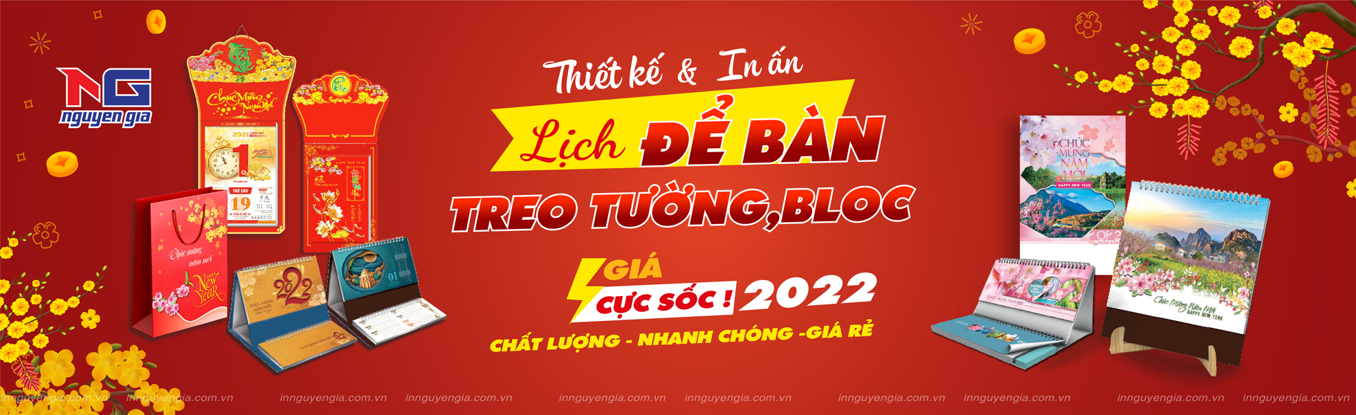 In lịch tết