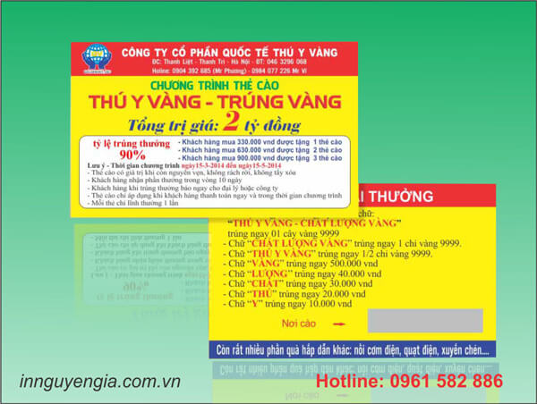 in thẻ cào giá rẻ tại Hà Nội