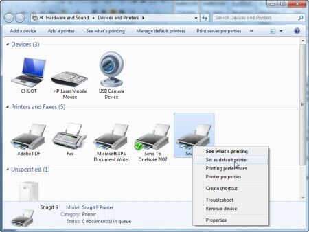 Hiển thị chi tiết cho Cách khắc phục máy in không hoạt động Hình ảnh cho bài viết Cách khắc phục máy in không hoạt động