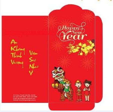 Hình ảnh cho bài viết In bao lì xì tại quận Hà Đông - Báo giá in bao lì xì giá rẻ