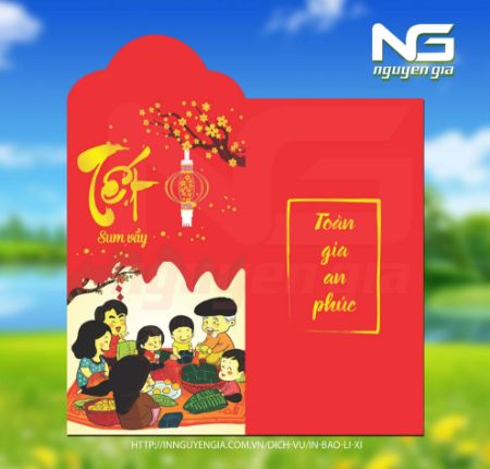 Hình ảnh cho bài viết In bao lì xì giá rẻ tại Hà Nội - Thiết kế bao lì xì xì đẹp 2025