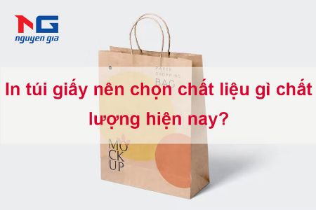 Hiển thị chi tiết cho In túi giấy nên chọn chất liệu gì chất lượng hiện nay?  Hình ảnh cho bài viết In túi giấy nên chọn chất liệu gì chất lượng hiện nay?