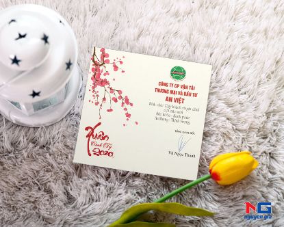 Hình ảnh của In thiệp chúc mừng năm mới tết 2027 Đinh Mùi