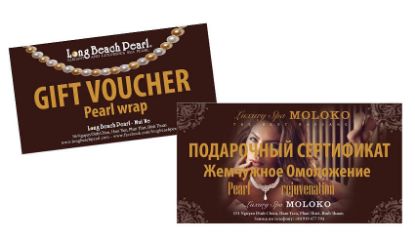 Hình ảnh của In phiếu quà tặng, tích điểm