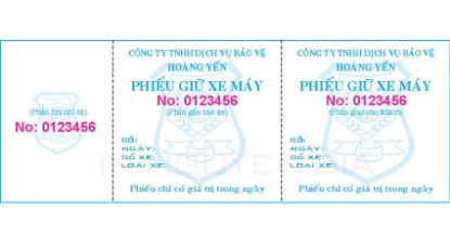 Hình ảnh của In vé xe, vé mời