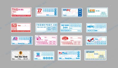 Hình ảnh của In tem bảo hành