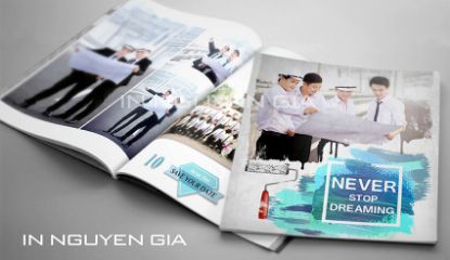 Hình ảnh của in kỷ yếu lớp đẹp