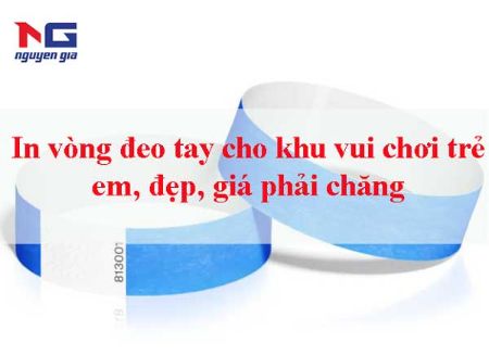 Hiển thị chi tiết cho In vòng đeo tay cho khu vui chơi trẻ em Hình ảnh cho bài viết In vòng đeo tay cho khu vui chơi trẻ em
