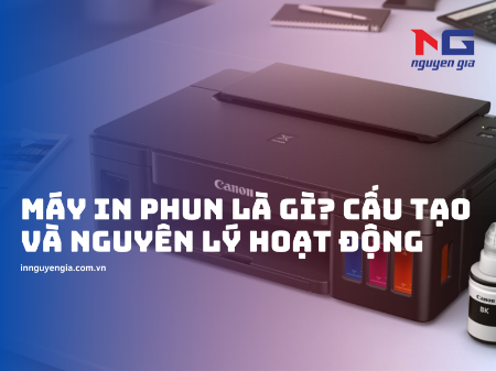Hình ảnh cho bài viết Máy in phun là gì? Cấu tạo và nguyên lý hoạt động