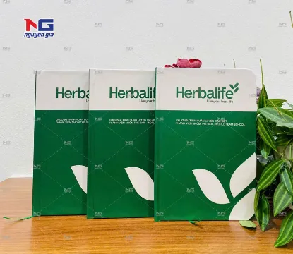 Hình ảnh của Mẫu sổ tay bìa cứng theo yêu cầu Herbalife
