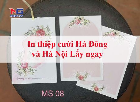 Hình ảnh cho bài viết In thiệp cưới Hà Đông và Hà Nội Lấy ngay