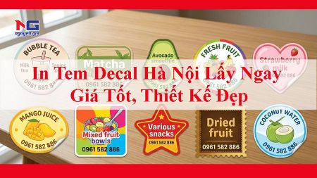Hình ảnh cho bài viết In Tem Decal Hà Nội Lấy Ngay, Giá Tốt, Thiết Kế Đẹp