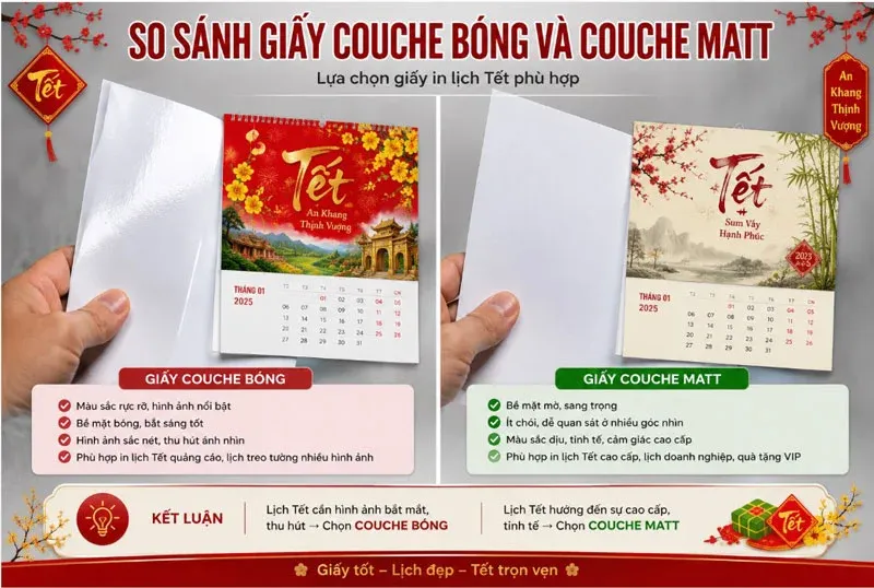 Lỗi thường gặp khi in lịch tết