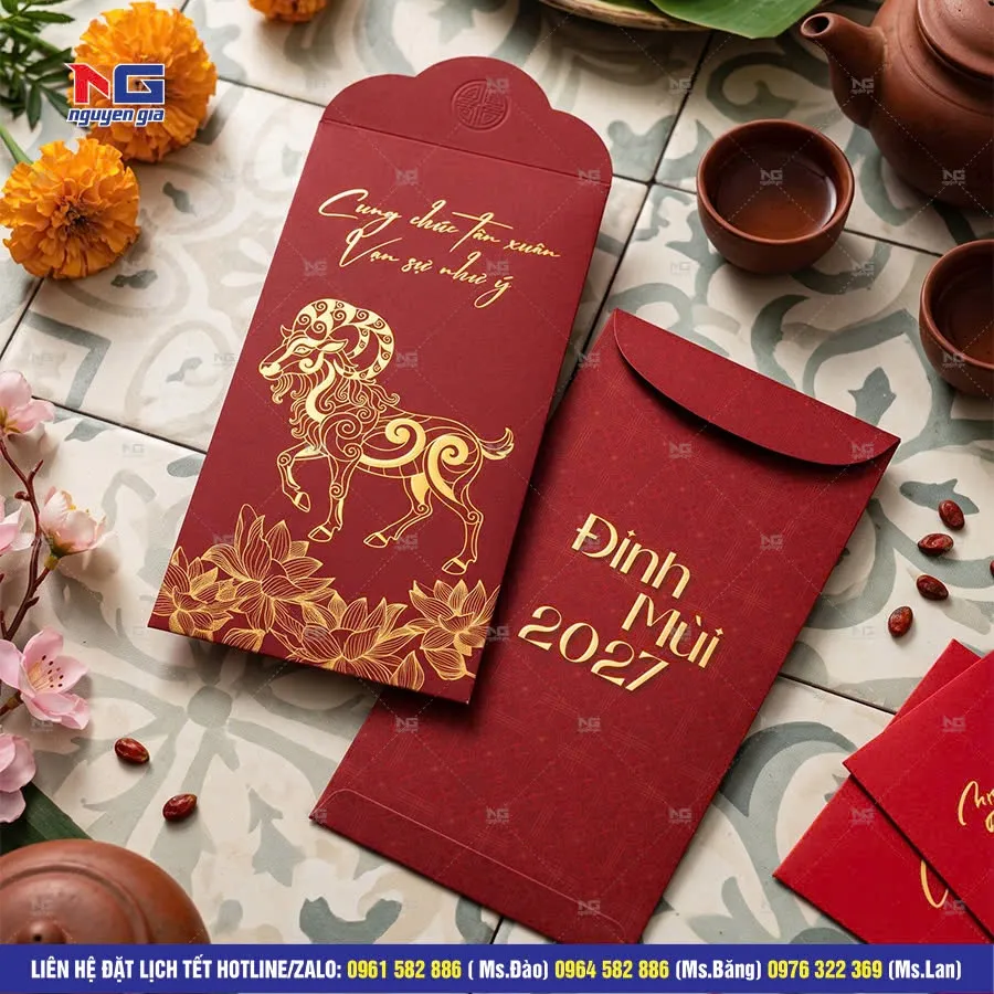 mẫu lì xì đẹp 2027 