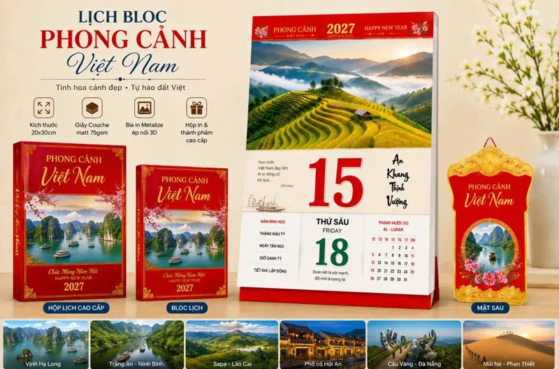 mẫu lịch bloc siêu đại đẹp