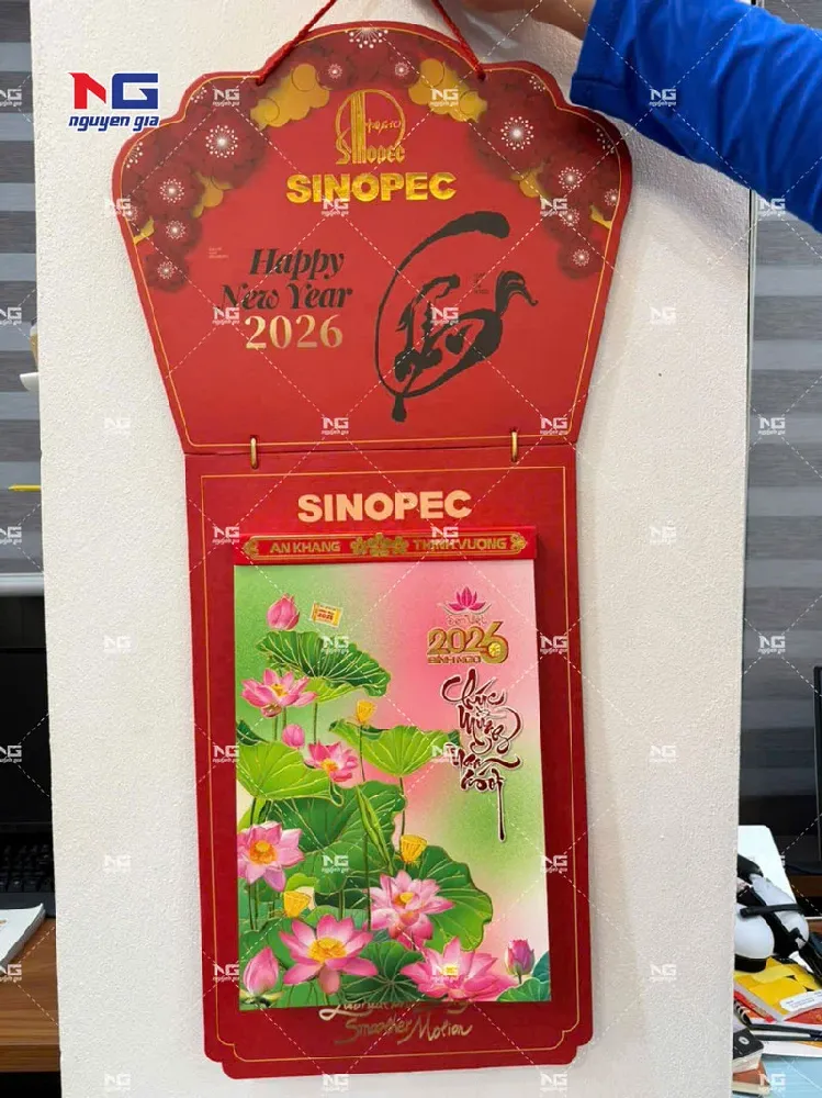 mẫu bloc siêu đại công ty sinopec