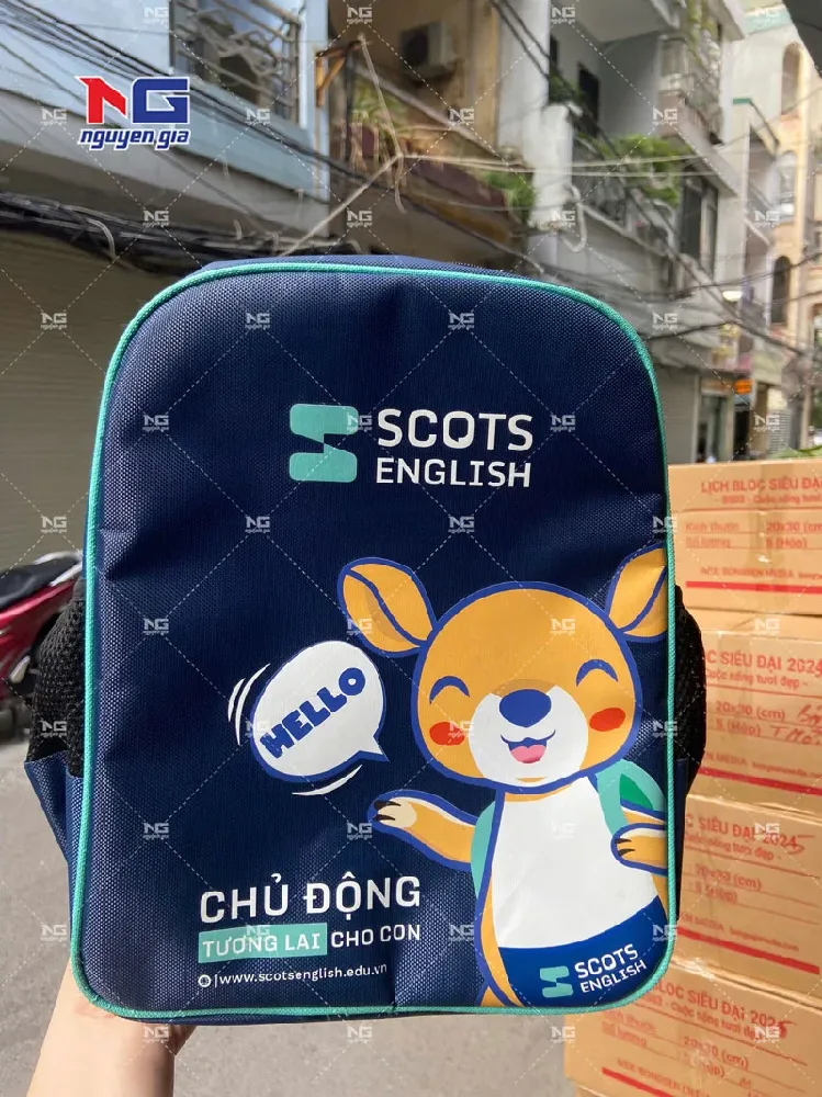 mẫu balo theo yêu cầu