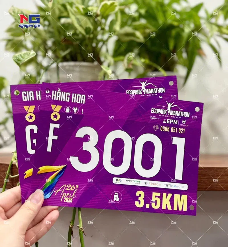Mẫu bib chạy bộ đẹp