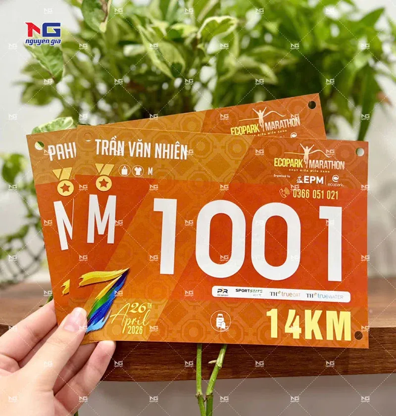 mẫu bib chạy bộ theo yêu cầu