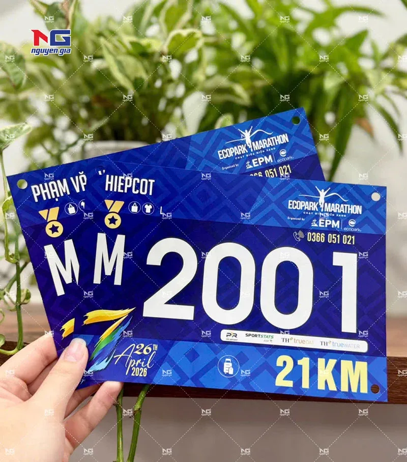 mẫu bib chạy bộ
