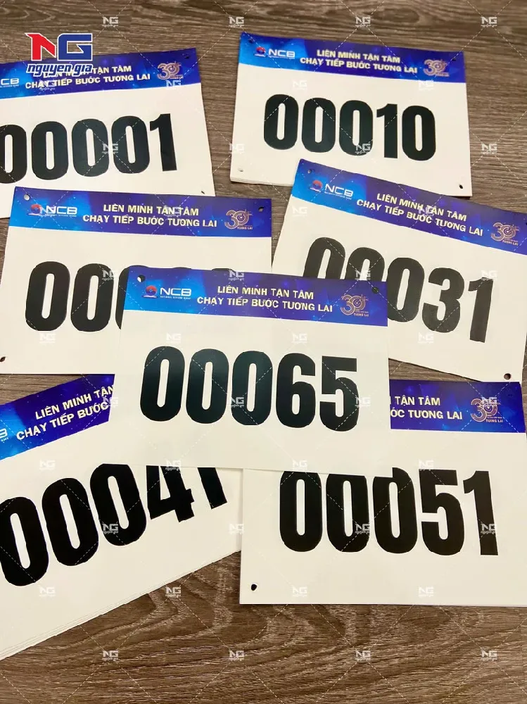 mẫu bib sự kiện