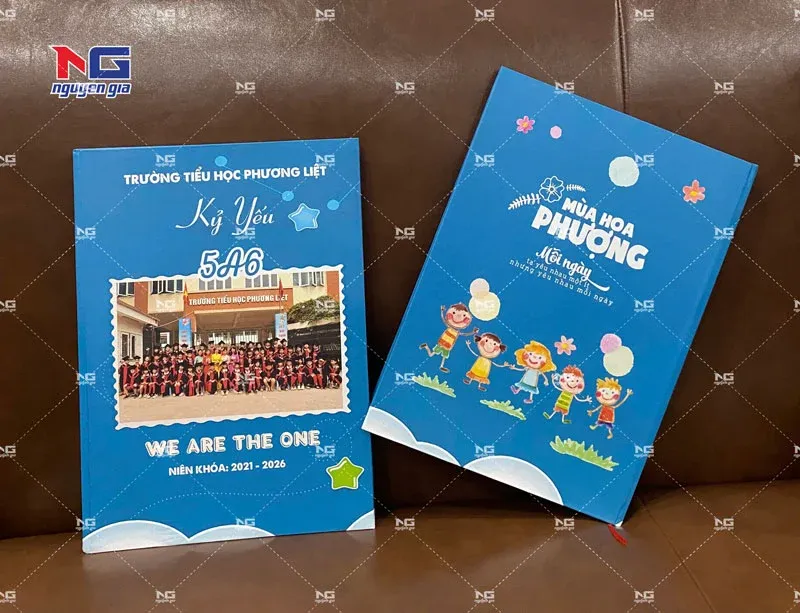 Mẫu kỷ yếu lớp 5 