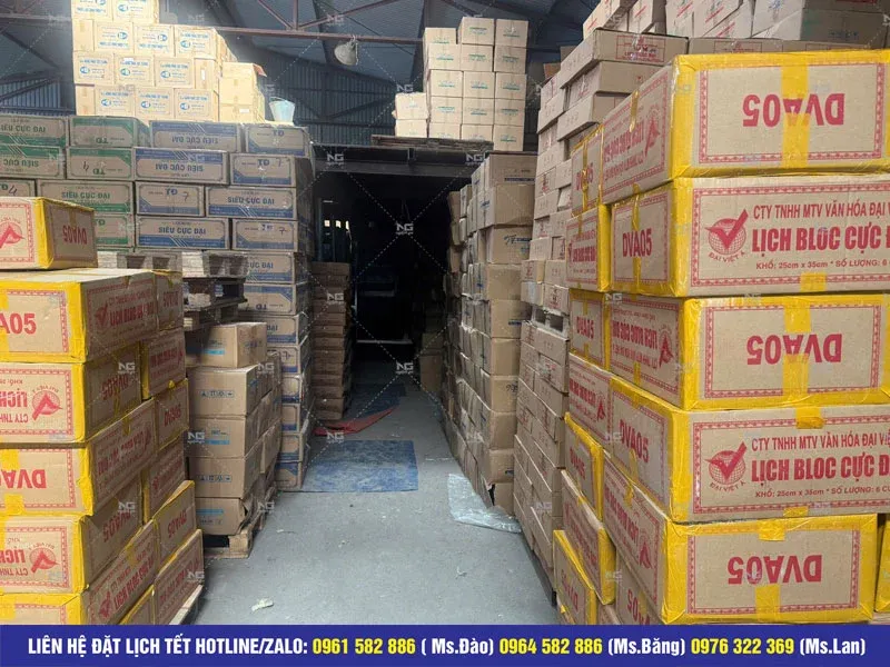 kho xưởng lịch bloc đẹp có tại In Nguyễn Gia