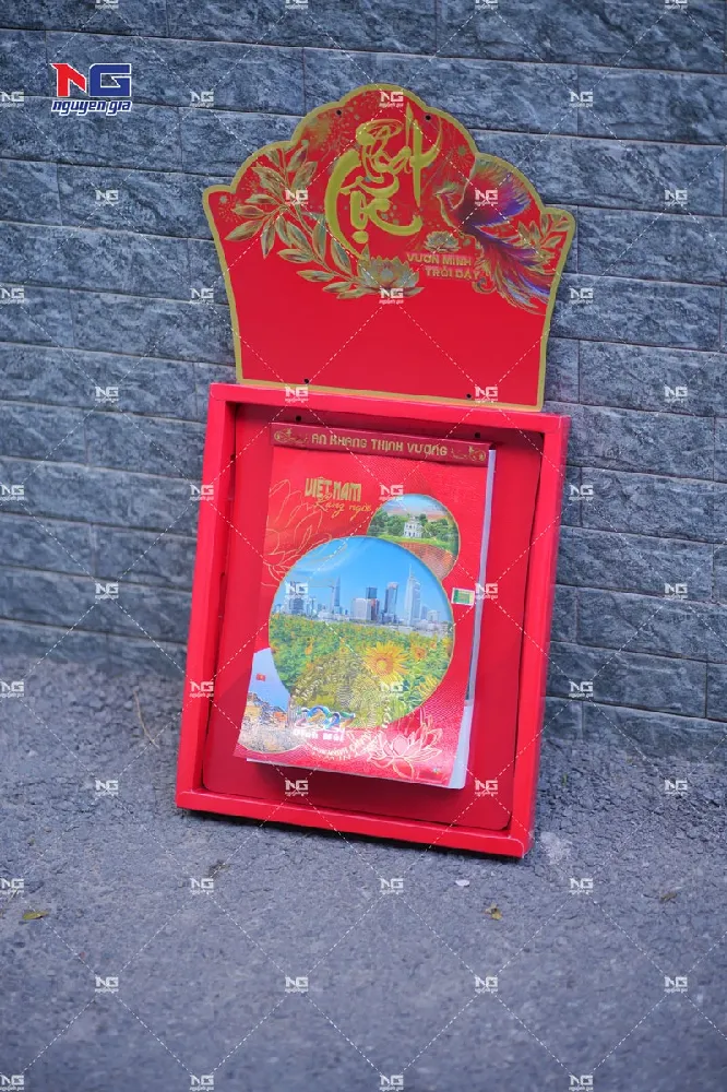 in lịch tết mẫu thực tế tại In Nguyễn Gia