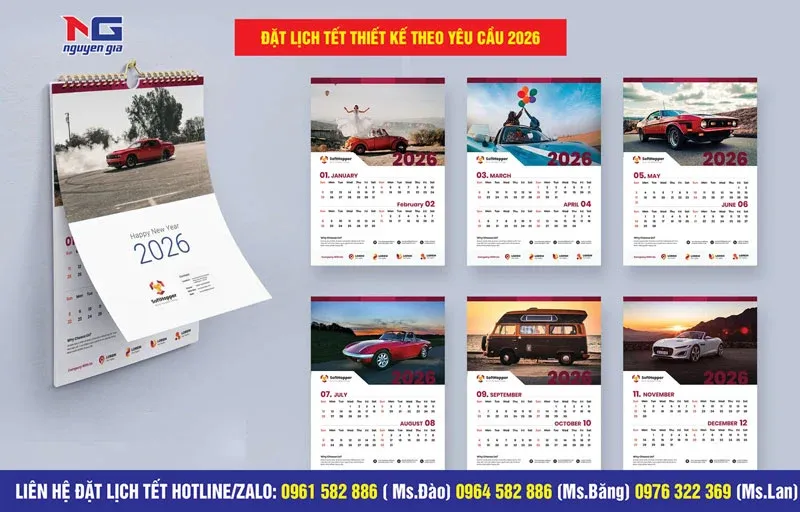 in lịch tết 2026 treo tường