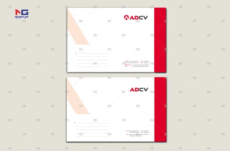 Phong bì A4 ADCV bạn tham khảo