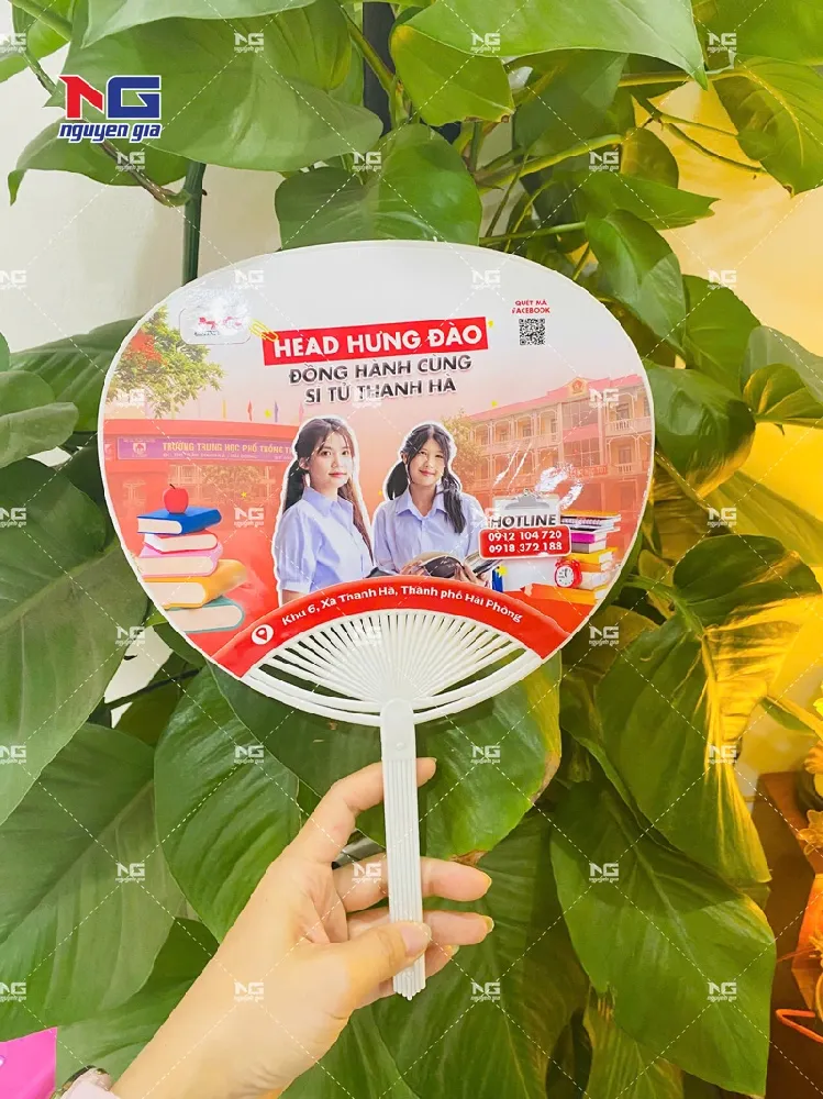 Quạt nhựa cầm tay quạt nhựa