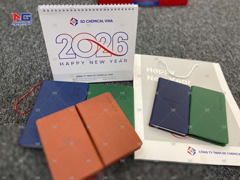 Mẫu sổ tay da đẹp 