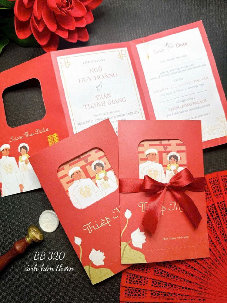 mẫu thiệp cưới