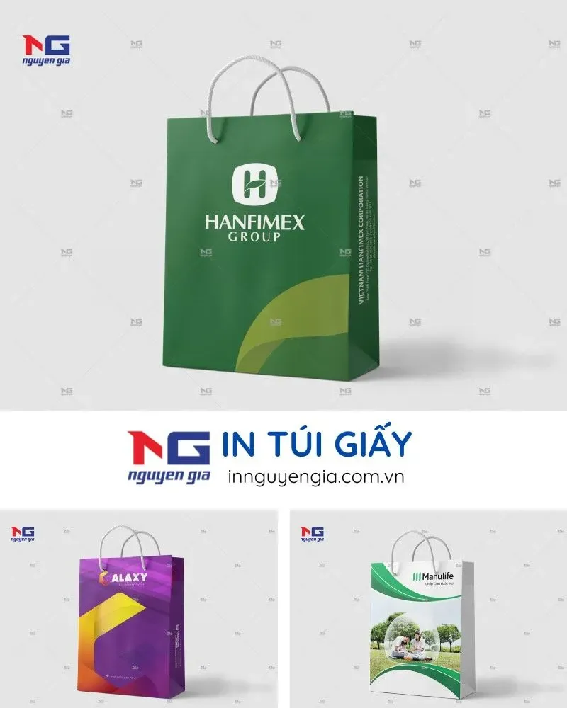Dịch vụ in túi giấy tốt tại Hà Nội