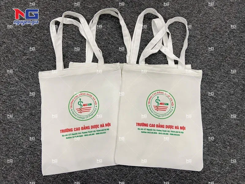 in túi tote trường cao đẳng 