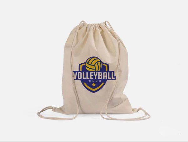 mẫu túi vải có dây rút