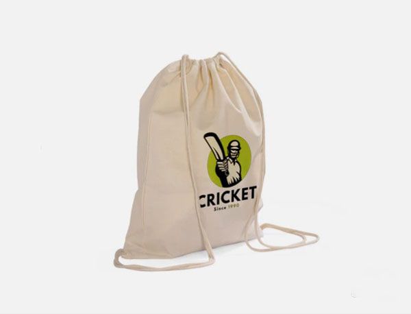 mẫu túi vải canvas tote dây rút theo yêu cầu