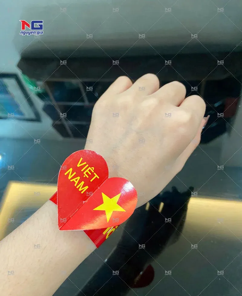mẫu vòng tây giấy Việt Nam