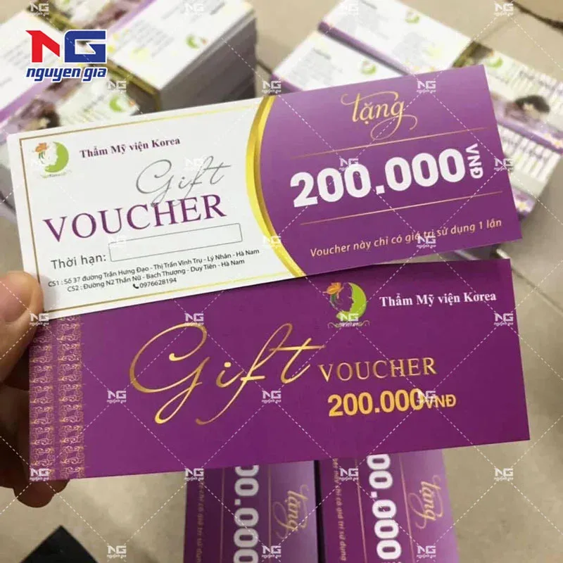 mẫu gift voucher đẹp