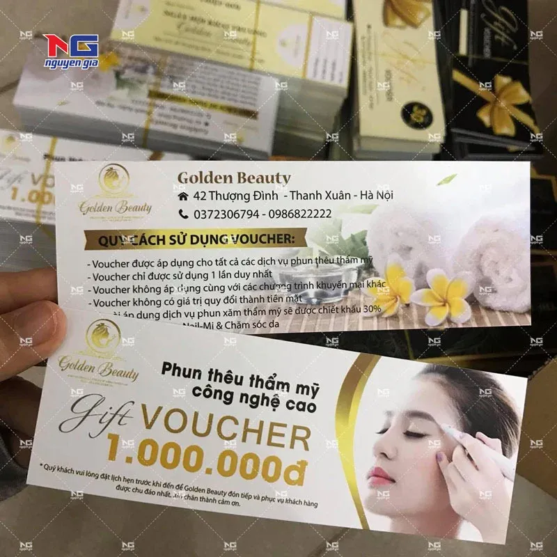 mẫu gift voucher đẹp