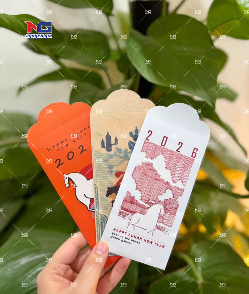 mẫu bao lì xì đẹp bạn tham khảo