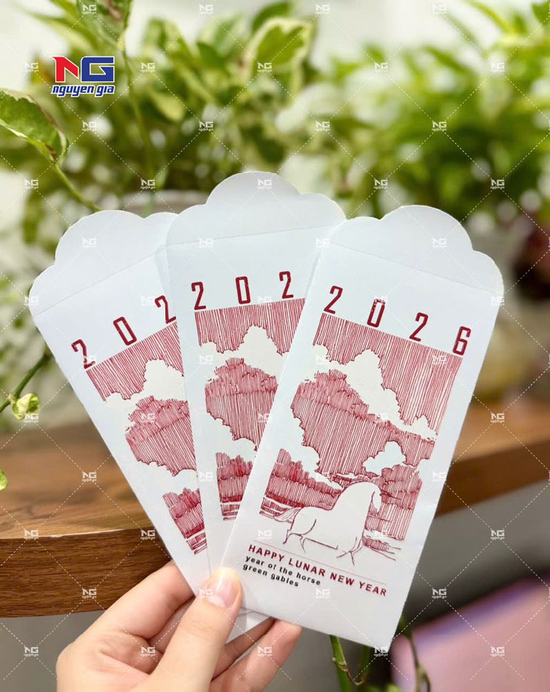 mẫu bao lì xì công ty bạn tham khảo 