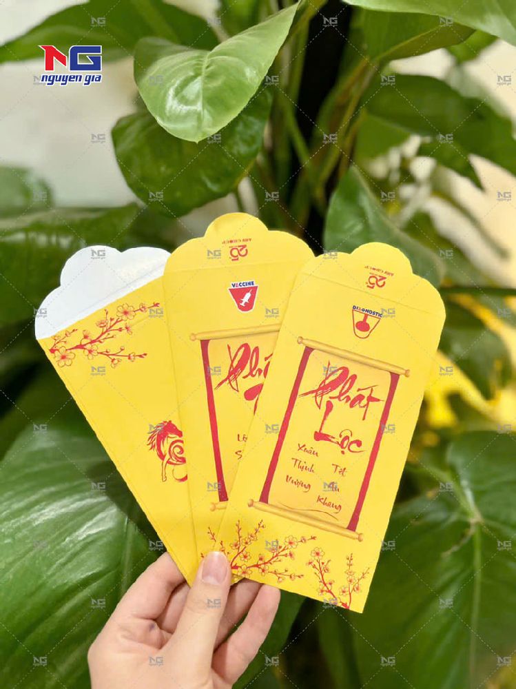 mẫu bao lì xì công ty