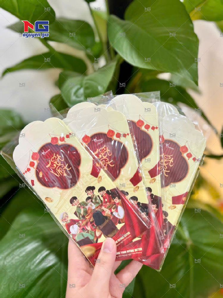 mẫu bao lì xì công ty 